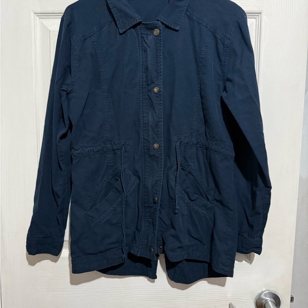 Abercrombie & Fitch Navy Utility Jacket